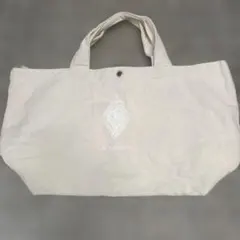 Té chichi 刺繍トートバッグ ホワイト