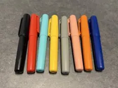 【無印良品】コンパクトゲルインキボールペン　8色セット