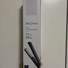 SALONIA ストレート24mm ブラック