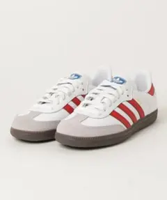adidas Samba ホワイト/レッド