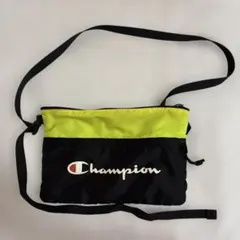 Champion サコッシュ ブラック×イエローのサムネイル