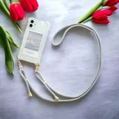iPhoneケース iPhone11 ケース ショルダー　紐付き 2