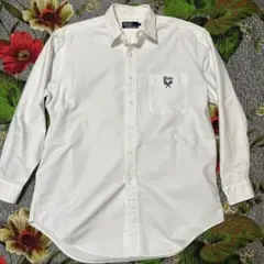 L 90s テニス刺繍 Polo by RalphLauren B.Dシャツ