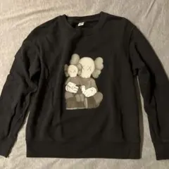 【UNIQLO×KAWS】グラフィックスウェットシャツ 140 ユニクロ カウズ