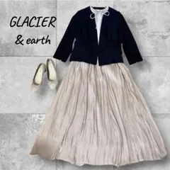 【美品】フラネ GLACIER earth 3点セットアップ ママコーデL.M