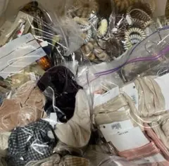 大量40点　ラティス　ヘアアクセまとめ売り新品　ヘアゴム　ヘアピン