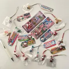 バ*ー様 ❷【ご当地キティ】根付　ファスナーマスコット　レア多数　まとめ売り バ*ー様 ➁【ご当地キティ】根付 ファスナーマスコット レア多数