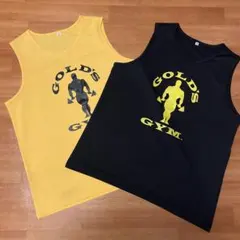 ゴールドジム タンクトップ Lサイズ 2色セット