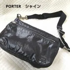 PORTER シャインブラック ショルダーバッグのサムネイル
