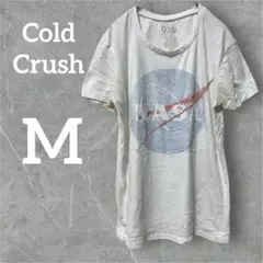 ✨️海外古着✨Cold Crush【Ｍ】NASAロゴ Tシャツ ホワイト