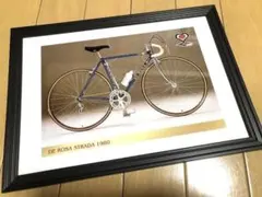 送料込）自転車のポートレート　DE ROSA STRADA 1980　ストラーダ
