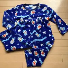 あったか裏起毛ドラえもんフリースパジャマ 100cm