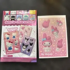 サンリオキャラクターズ 立体シール マイメロディ