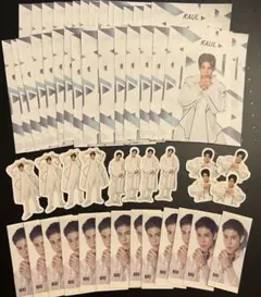 SnowMan ラウール　メモ帳&フレークシール&ステッカーセット