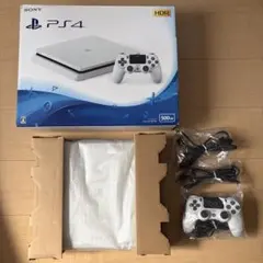 PS4 グレイシャー ホワイト 本体 コントローラー CUH-2100A