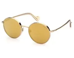 新品 MONCLER Sunglasses ゴールド サングラス ML0146のサムネイル
