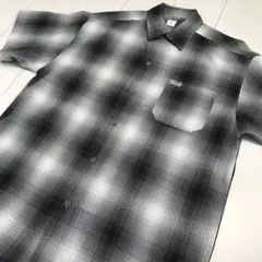 デッドストック！2000年代アメリカ製 CalTop オンブレチェック柄シャツ