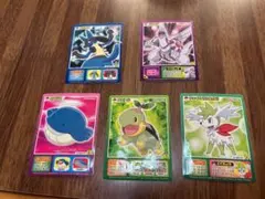 丸美屋 ポケモンステッカー シール 5枚セット
