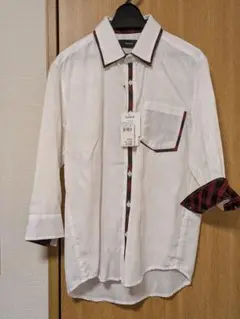 新品★メンズYシャツ(袖七分丈)