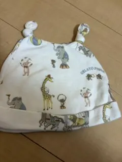 GELATO PIQUE 動物柄 ベビー帽子