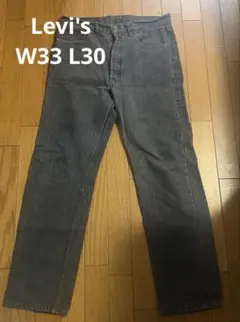 USA製 90’s Levi's 501 先染め　ブラック W33 L30