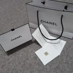 CHANEL ホワイト ショップ袋 小型
