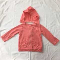 パーカー オパールピンク色・ドット柄〈アカチャンホンポ〉