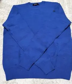 【新品未使用】Titleist 青 クルーネック ニットセーターゴルフメンズM