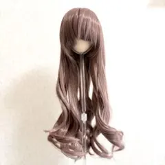 8〜9インチ　ディーラー様製　ウィッグ　ローズブラウン　SD DD MDD など