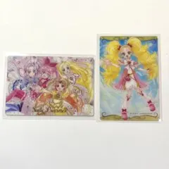 プリキュアウエハース　カード2枚セット