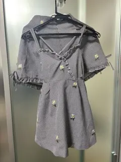 シークレットハニー　セットアップ　花柄　リボン