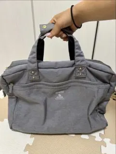 マザーズバック　アネロ　anello グレー マザーズバッグ ボストンバック