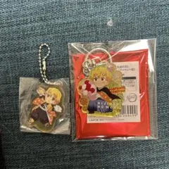 ニジゲンノモリ✖️鬼滅の刃　アクリルキーホルダー　善逸