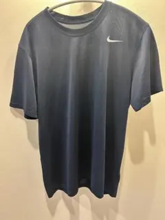 Nike DRI-FIT ダークブルー Tシャツ L