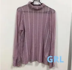 【GRL】グレイル レース　ブラウス　トップス Ｍ オシャレ 上品