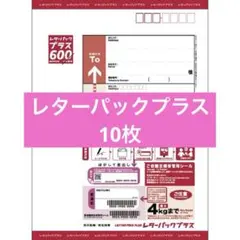 レターパックプラス 600 10枚セット - メルカリ