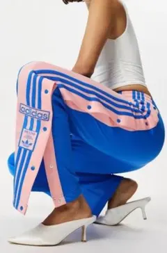 新品 adidas オリジナルス アディブレイク トラックパンツ ブルー M