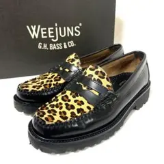 GH.Bass レオパード ローファー ハラコ 25.5 2025年最新】G.H.BASS ローファー レオパードの人気アイテム - メルカリ