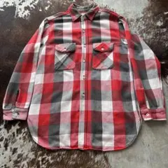 50s McAllister マチ付き チェック 長袖 ネルシャツ Lビンテージ 楽天市場】60s ビンテージ ☆Winter KING チェック ヘビー