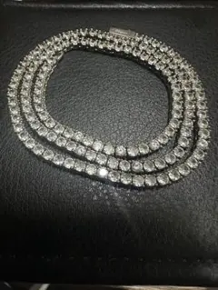 Glitter テニスチェーンネックレス