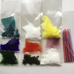 ブルズアイガラス コンフェティ・ストリンガー