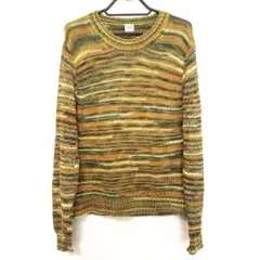 【イタリア製】SALA ローゲージ ミックス クルーネック ニット