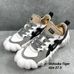 オニツカタイガー DENTIGRE LS 27.5㎝ ホワイトグレー　スニーカー