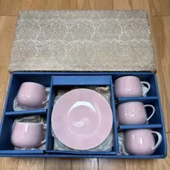 FINE SEYEI CHINA（セーエー陶器） カップ5客 ソーサー6客セット