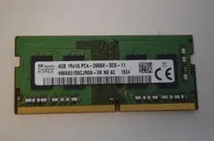 SK hynix 4GB DDR4 2666MHz メモリ