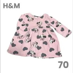 【H&M Disney ミニーちゃんワンピース70cm】