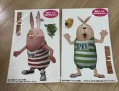 未使用　ウサビッチ　ビックステッカー　プーチン　キレンネコ　コマネチ　セット