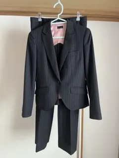 ONLY黒のストライプスーツセット