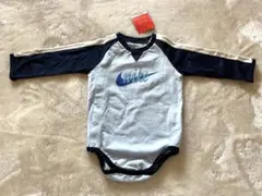 新品未使用★Nike 長袖ロンパース80