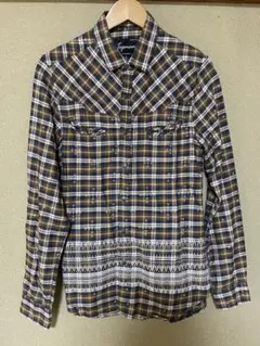 【M】 TOPMANトップマン 長袖 チェック柄 シャツ廃盤モデルのサムネイル